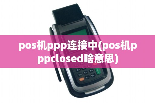 pos机ppp连接中(pos机pppclosed啥意思)