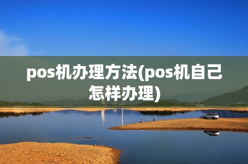 pos机办理方法(pos机自己怎样办理)