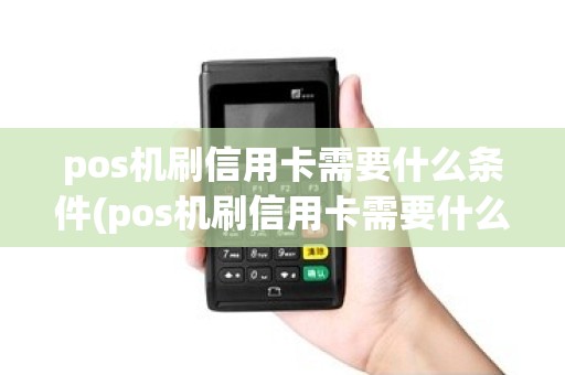pos机刷信用卡需要什么条件(pos机刷信用卡需要什么)