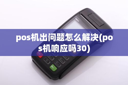 pos机出问题怎么解决(pos机响应吗30)