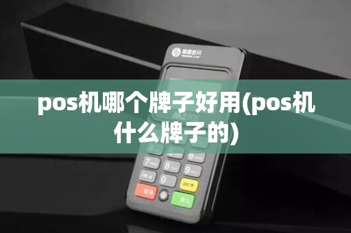 pos机哪个牌子好用(pos机什么牌子的)