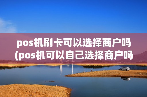 pos机刷卡可以选择商户吗(pos机可以自己选择商户吗)