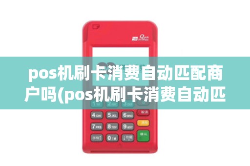 pos机刷卡消费自动匹配商户吗(pos机刷卡消费自动匹配商户)