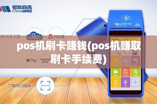 pos机刷卡赚钱(pos机赚取刷卡手续费)