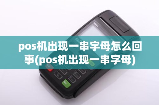 pos机出现一串字母怎么回事(pos机出现一串字母)