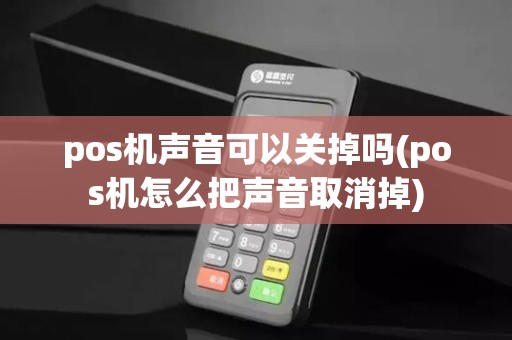 pos机声音可以关掉吗(pos机怎么把声音取消掉)