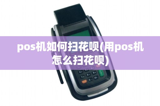 pos机如何扫花呗(用pos机怎么扫花呗)