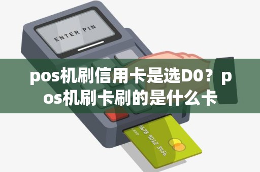 pos机刷信用卡是选D0？pos机刷卡刷的是什么卡