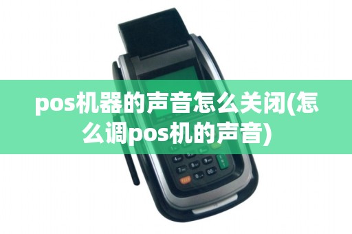 pos机器的声音怎么关闭(怎么调pos机的声音)