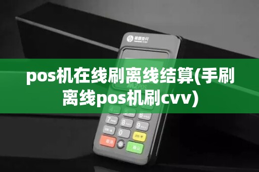 pos机在线刷离线结算(手刷离线pos机刷cvv)