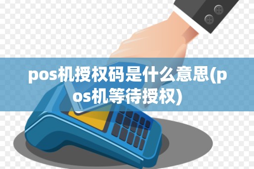 pos机授权码是什么意思(pos机等待授权)