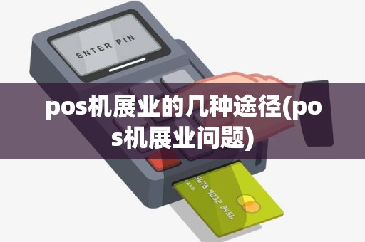 pos机展业的几种途径(pos机展业问题)