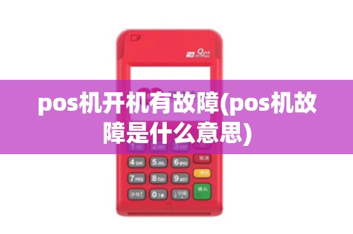 pos机开机有故障(pos机故障是什么意思)
