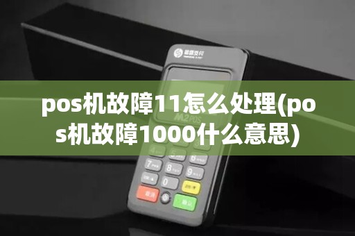 pos机故障11怎么处理(pos机故障1000什么意思)