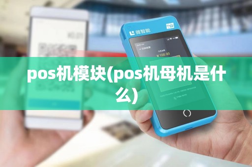 pos机模块(pos机母机是什么)