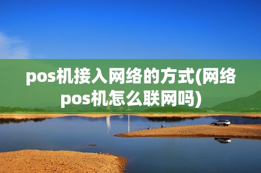 pos机接入网络的方式(网络pos机怎么联网吗)