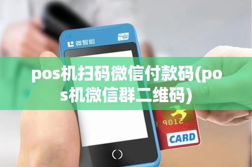 pos机扫码微信付款码(pos机微信群二维码)