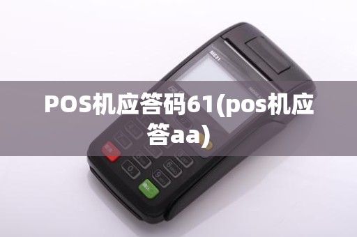 POS机应答码61(pos机应答aa)