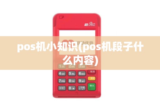 pos机小知识(pos机段子什么内容)