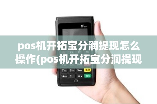 pos机开拓宝分润提现怎么操作(pos机开拓宝分润提现)