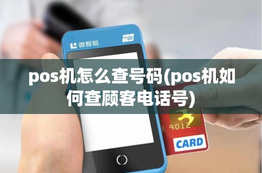 pos机怎么查号码(pos机如何查顾客电话号)