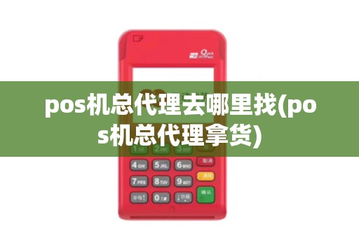 pos机总代理去哪里找(pos机总代理拿货)