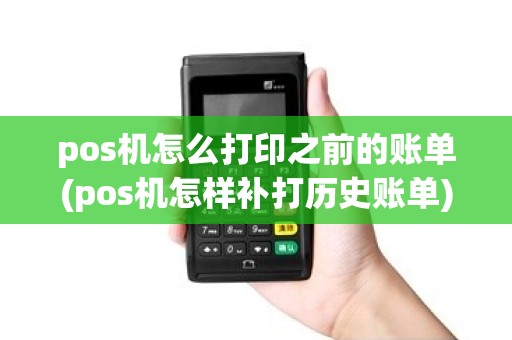 pos机怎么打印之前的账单(pos机怎样补打历史账单)