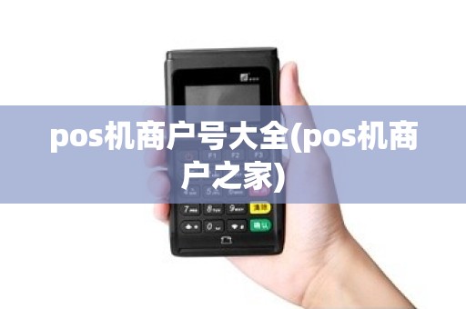pos机商户号大全(pos机商户之家)