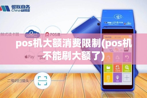 pos机大额消费限制(pos机不能刷大额了)