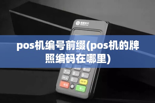 pos机编号前缀(pos机的牌照编码在哪里)