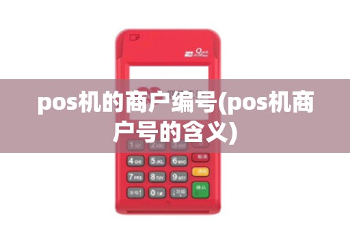pos机的商户编号(pos机商户号的含义)