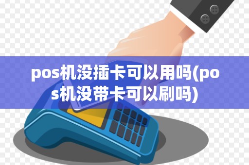 pos机没插卡可以用吗(pos机没带卡可以刷吗)