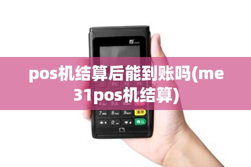 pos机结算后能到账吗(me31pos机结算)