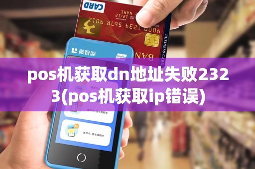 pos机获取dn地址失败2323(pos机获取ip错误)