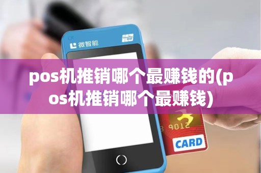 pos机推销哪个最赚钱的(pos机推销哪个最赚钱)