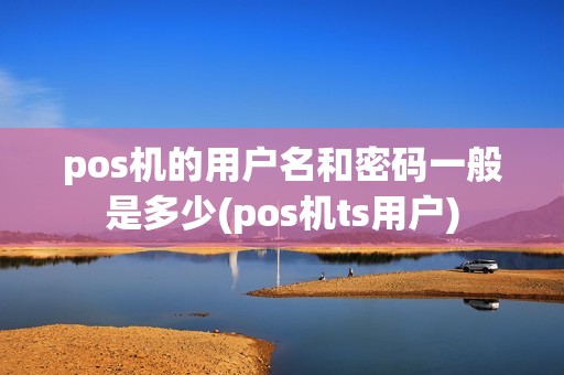 pos机的用户名和密码一般是多少(pos机ts用户)