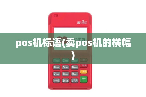 pos机标语(卖pos机的横幅)