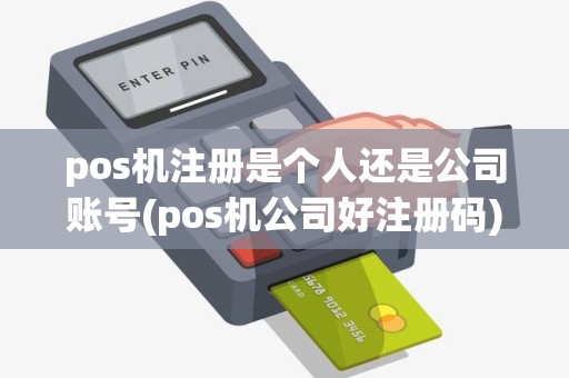 pos机注册是个人还是公司账号(pos机公司好注册码)