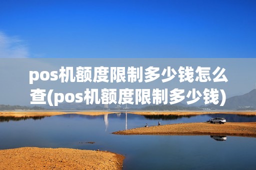 pos机额度限制多少钱怎么查(pos机额度限制多少钱)
