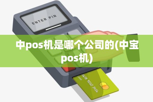 中pos机是哪个公司的(中宝pos机)