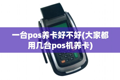 一台pos养卡好不好(大家都用几台pos机养卡)