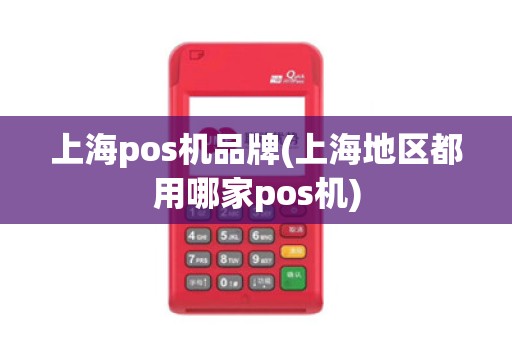 上海pos机品牌(上海地区都用哪家pos机)