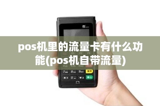 pos机里的流量卡有什么功能(pos机自带流量)