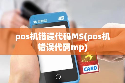 pos机错误代码MS(pos机错误代码mp)
