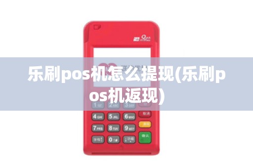 乐刷pos机怎么提现(乐刷pos机返现)