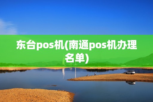 东台pos机(南通pos机办理名单)