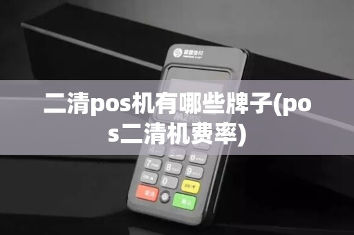 二清pos机有哪些牌子(pos二清机费率)