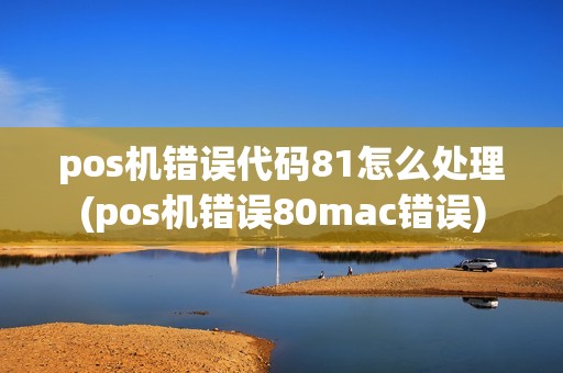 pos机错误代码81怎么处理(pos机错误80mac错误)