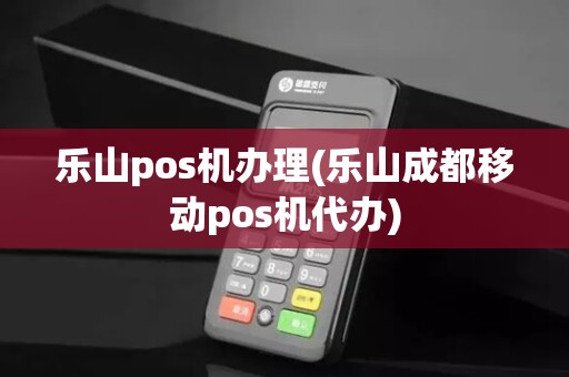 乐山pos机办理(乐山成都移动pos机代办)