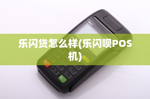 乐闪贷怎么样(乐闪呗POS机)